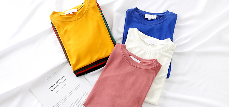 钦州夏季T恤衫定做要选对材质